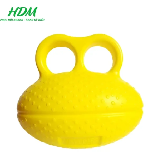 Bóng tập bóp bàn tay hai lỗ màu xanh AYK-R807 - góc ảnh 2