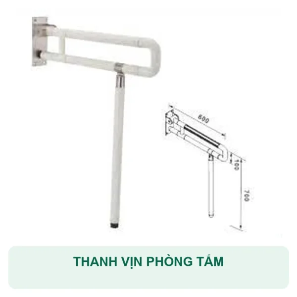 Thanh vịn an toàn phòng tắm